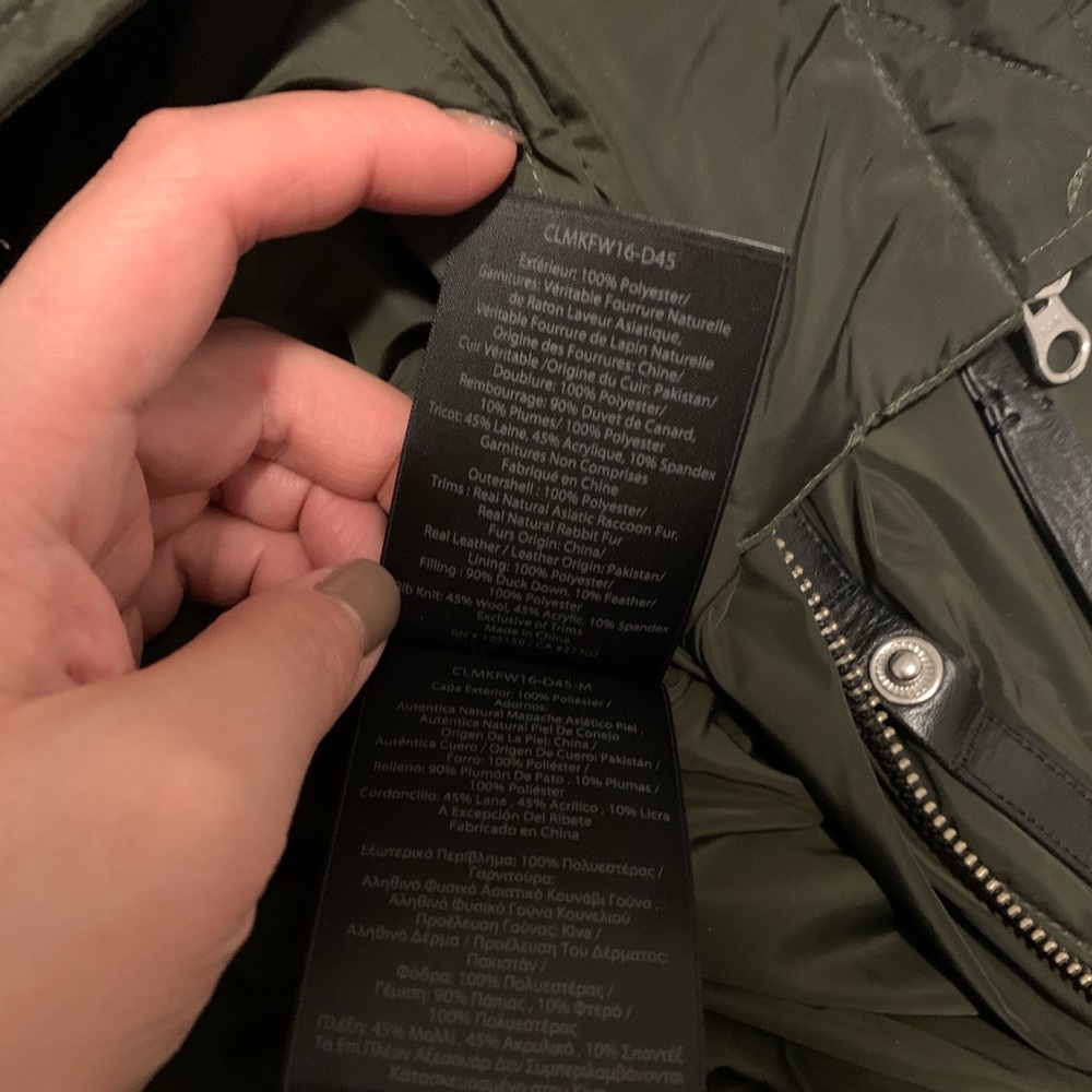 Mackage winter down jacket - Picture 7 of 9